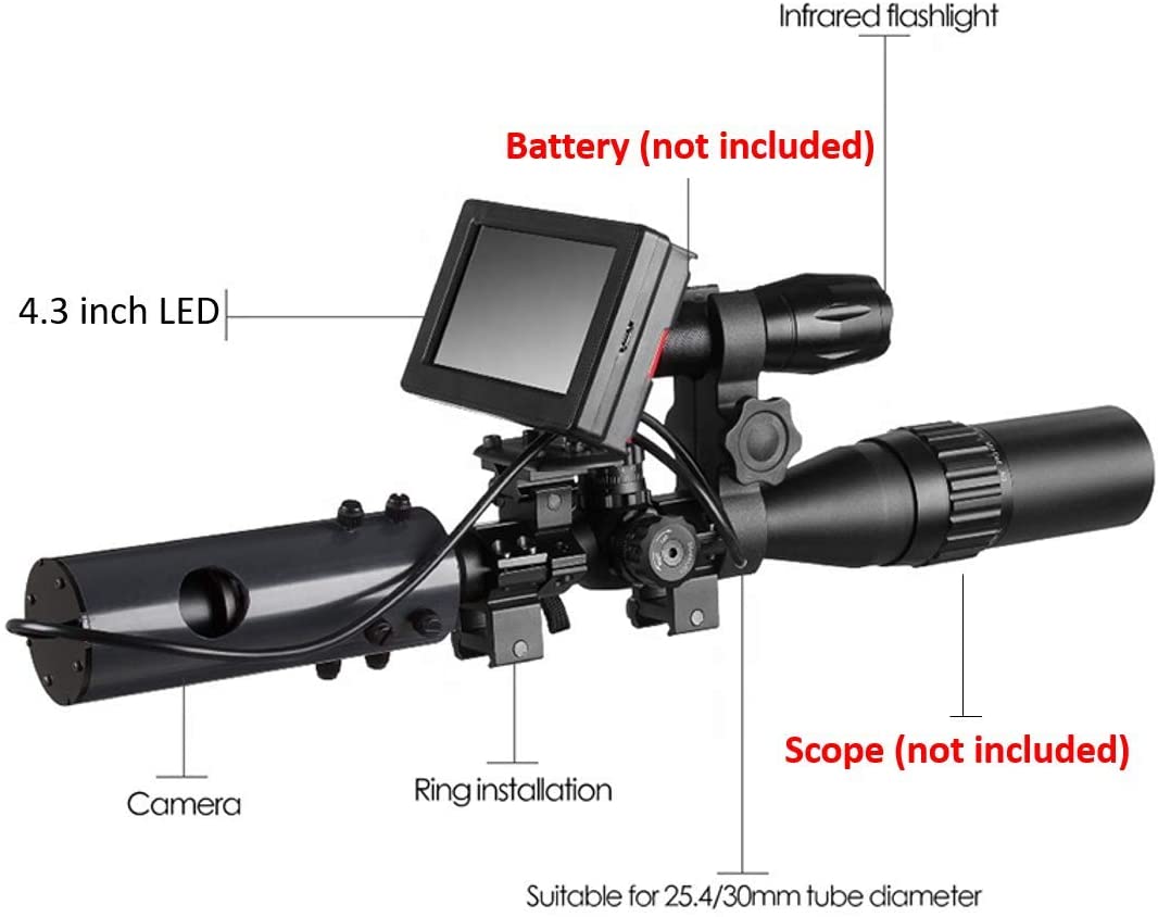 850mm Infrared LEDs IR Night Vision Device Scope