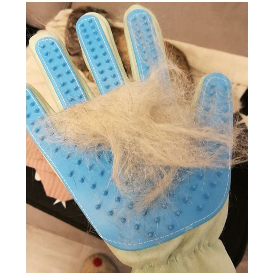 Silicone Cat Dog Pet Deshedding Grooming Glove