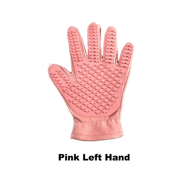 Silicone Cat Dog Pet Deshedding Grooming Glove