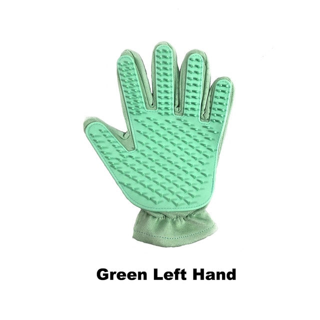 Silicone Cat Dog Pet Deshedding Grooming Glove