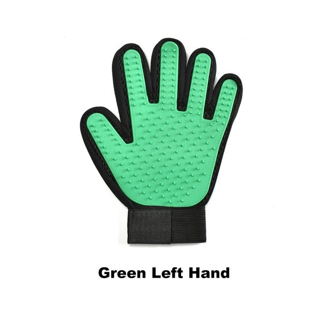 Silicone Cat Dog Pet Deshedding Grooming Glove