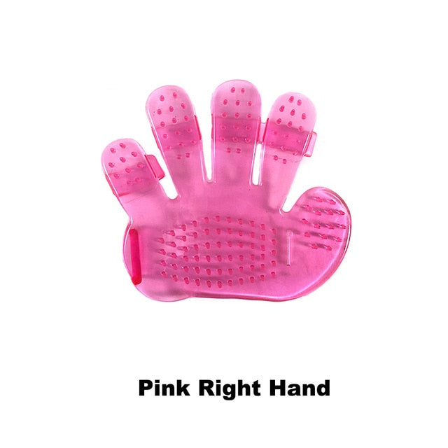 Silicone Cat Dog Pet Deshedding Grooming Glove