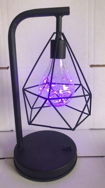 Diamond Shape Touch LED Desk Lamp