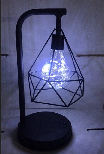 Diamond Shape Touch LED Desk Lamp