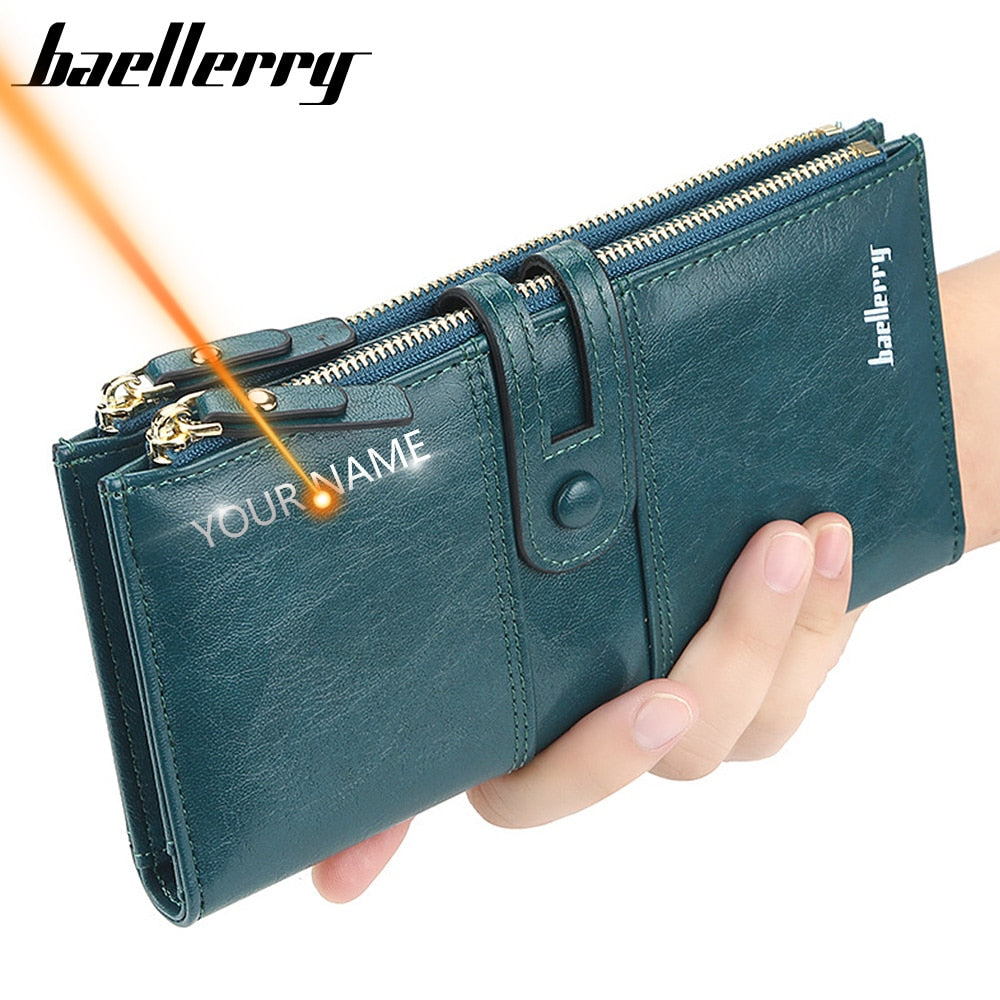 Personalized Name Fashion Leather Wallet