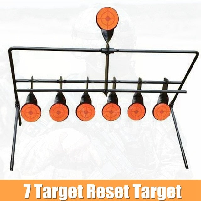 Resetting Targets Shooting Outdoor Range