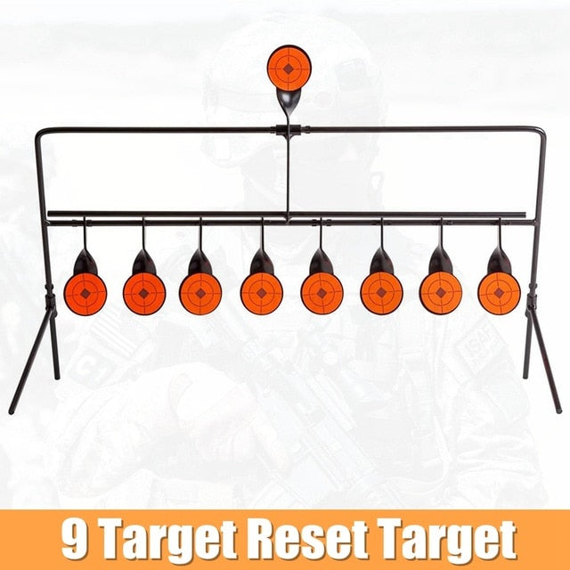 Resetting Targets Shooting Outdoor Range