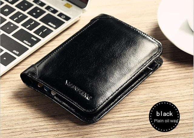 Classic Style Genuine Leather Men Wallet