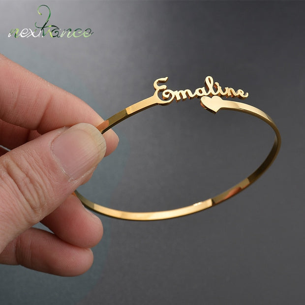 Personalized Nameplate Bracelet
