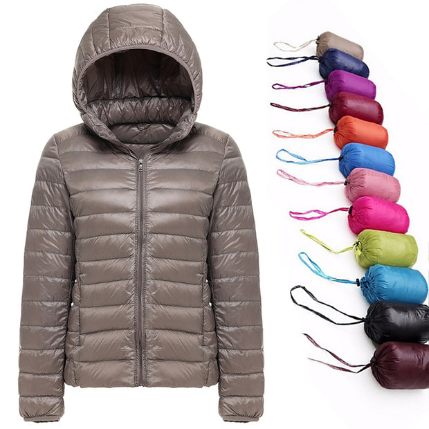 Ultralight Duck Down Jacket Windproof Parka