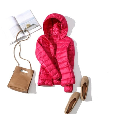 Ultralight Duck Down Jacket Windproof Parka