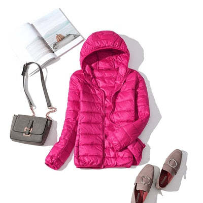 Ultralight Duck Down Jacket Windproof Parka