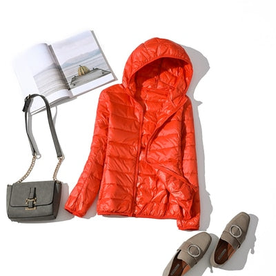 Ultralight Duck Down Jacket Windproof Parka