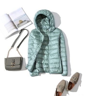 Ultralight Duck Down Jacket Windproof Parka