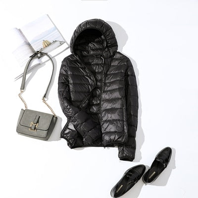 Ultralight Duck Down Jacket Windproof Parka