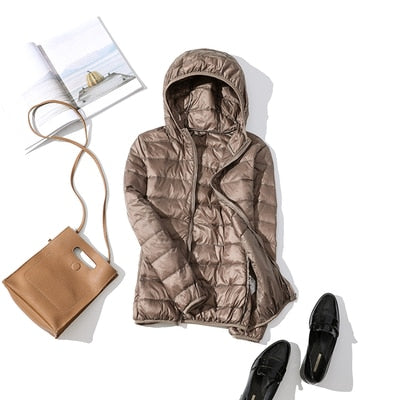 Ultralight Duck Down Jacket Windproof Parka