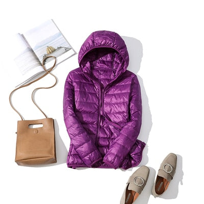 Ultralight Duck Down Jacket Windproof Parka