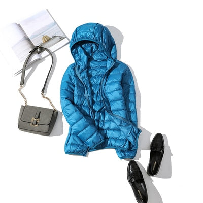 Ultralight Duck Down Jacket Windproof Parka