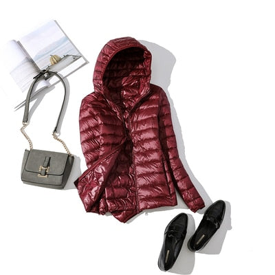 Ultralight Duck Down Jacket Windproof Parka