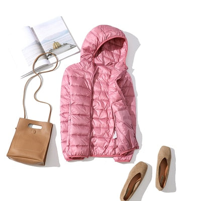 Ultralight Duck Down Jacket Windproof Parka