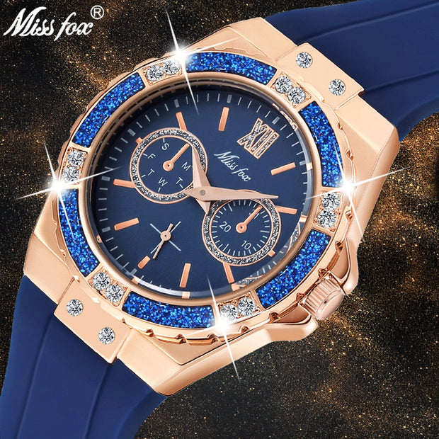 Chronograph Rose Gold Sport Watch
