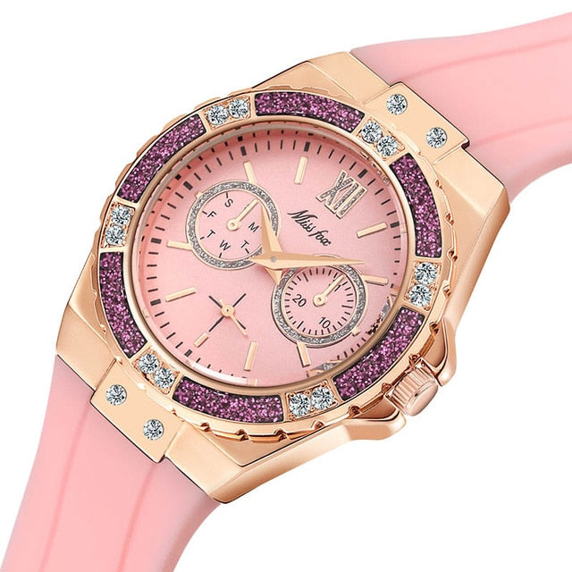Chronograph Rose Gold Sport Watch