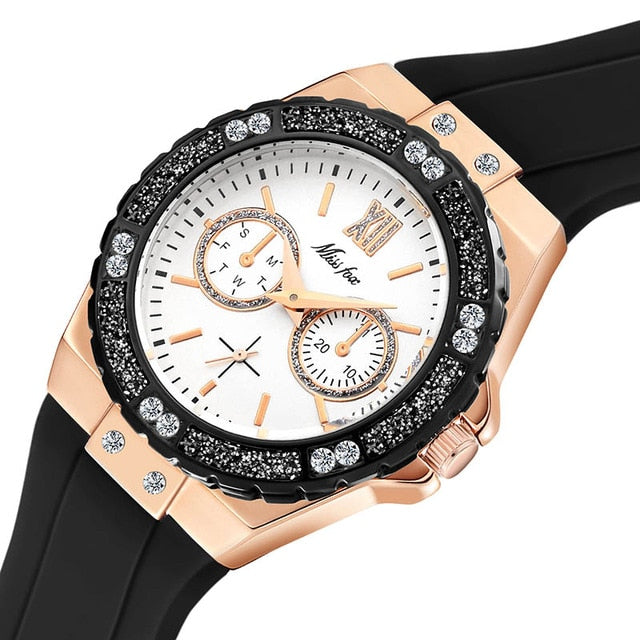 Chronograph Rose Gold Sport Watch