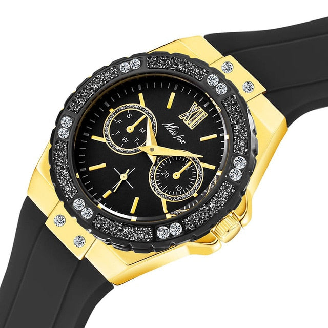 Chronograph Rose Gold Sport Watch