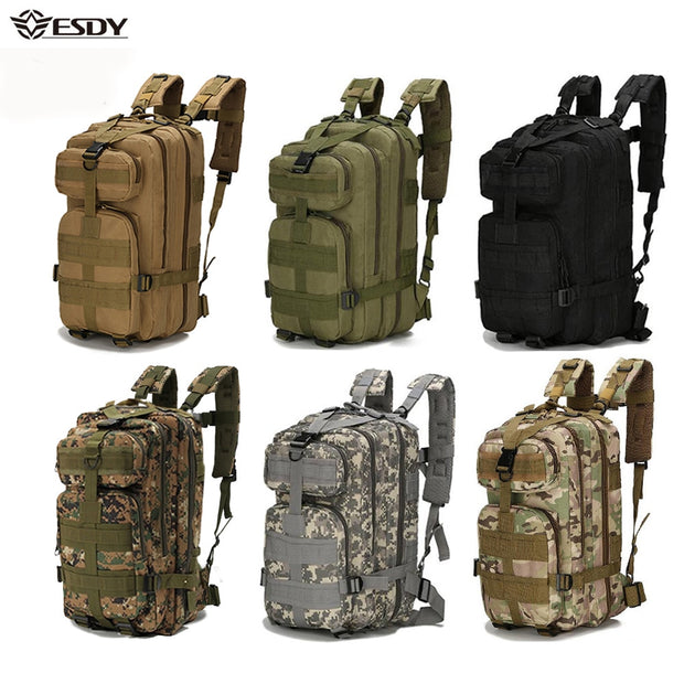 Military Rucksacks 1000D Nylon 30L Waterproof Tactical Backpack