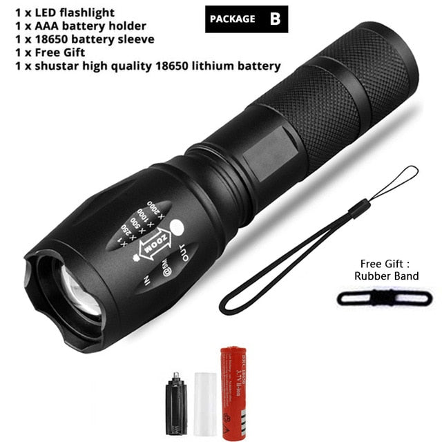 Led Flashlight Ultra Bright Waterproof MINI Torch