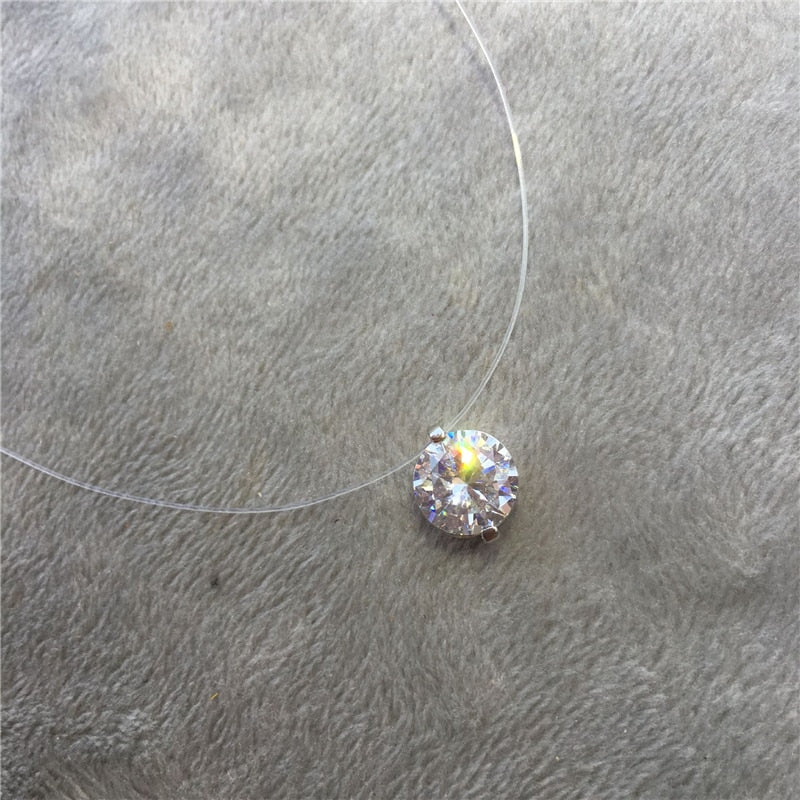 Crystal Necklace Crystal Zircon Pendant