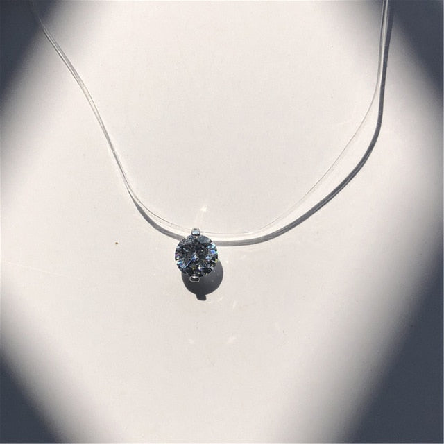 Crystal Necklace Crystal Zircon Pendant