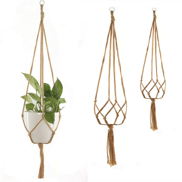 Handmade Macrame Flower Pot Hanging Basket
