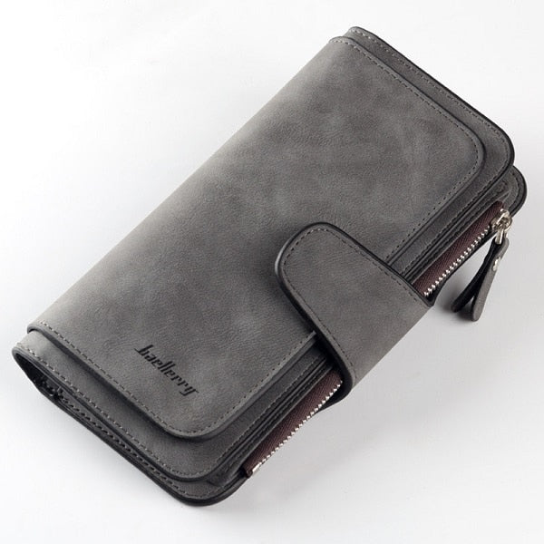 Leather Women Wallets Coin Pocket Clutch