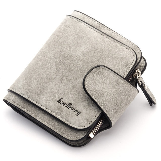 Leather Women Wallets Coin Pocket Clutch