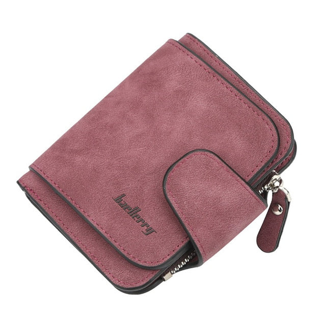 Leather Women Wallets Coin Pocket Clutch