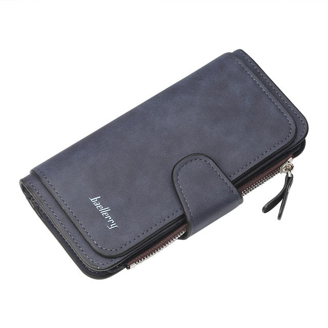 Leather Women Wallets Coin Pocket Clutch
