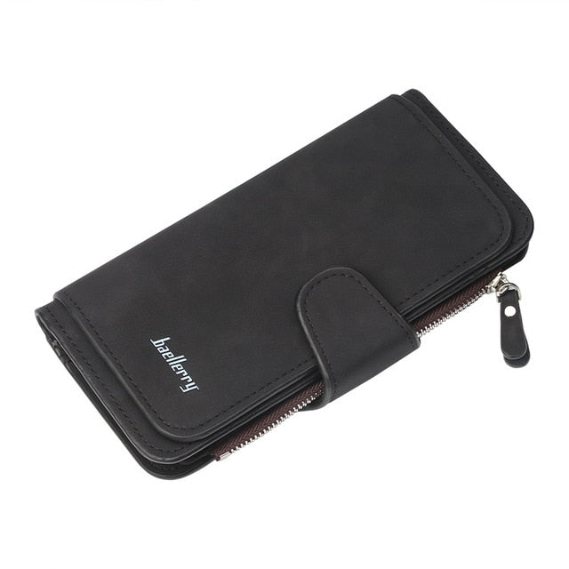 Leather Women Wallets Coin Pocket Clutch
