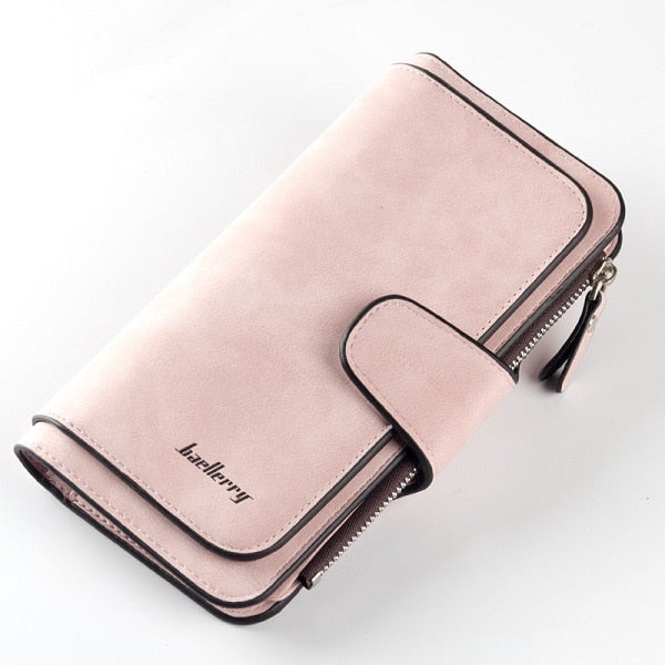 Leather Women Wallets Coin Pocket Clutch
