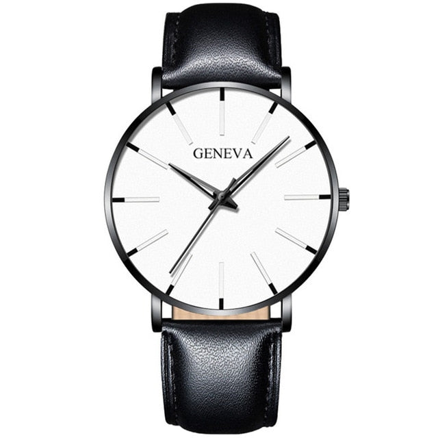 Ultra Thin Stainless Steel Mesh Belt Quartz Watch