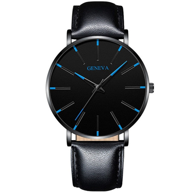 Ultra Thin Stainless Steel Mesh Belt Quartz Watch
