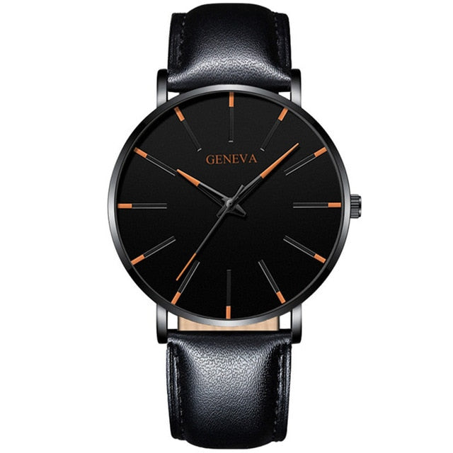 Ultra Thin Stainless Steel Mesh Belt Quartz Watch