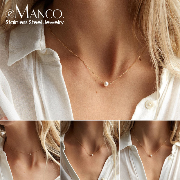 Choker Pearl Necklaces