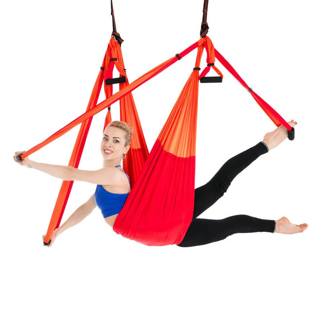 6 Handles Aerial Yoga Hammock Flying Swing