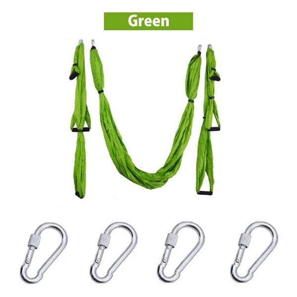 6 Handles Aerial Yoga Hammock Flying Swing