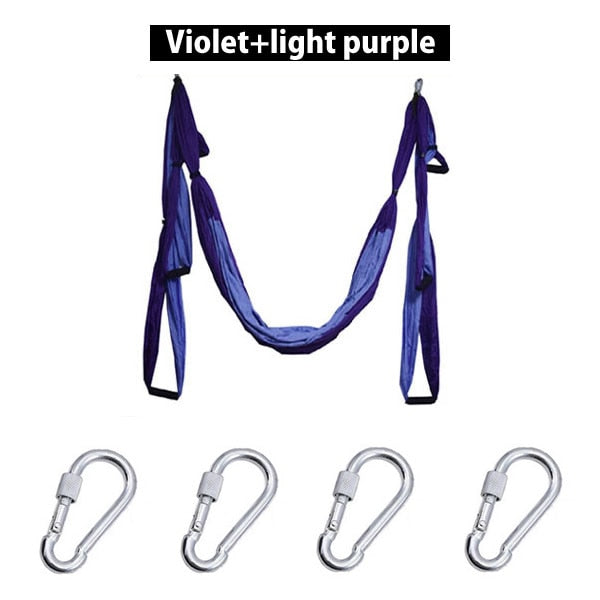 6 Handles Aerial Yoga Hammock Flying Swing