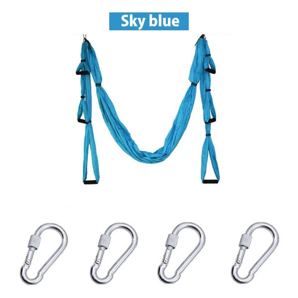 6 Handles Aerial Yoga Hammock Flying Swing
