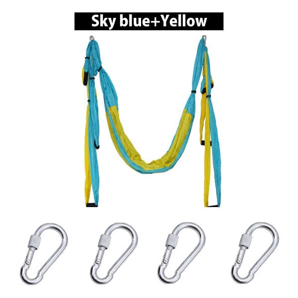 6 Handles Aerial Yoga Hammock Flying Swing