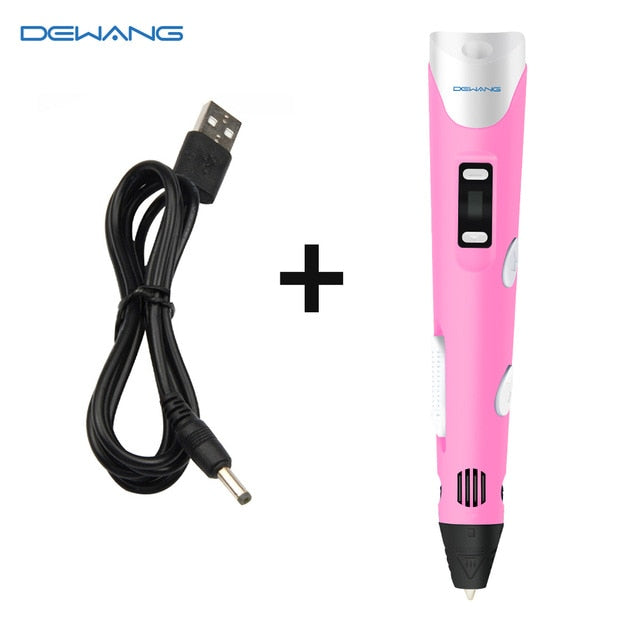 3D Drawing Printing Pen with LCD Screen