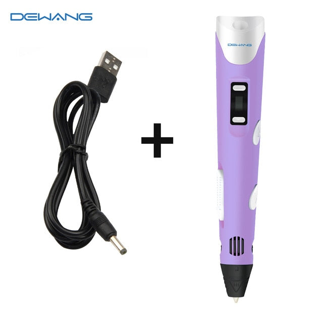 3D Drawing Printing Pen with LCD Screen